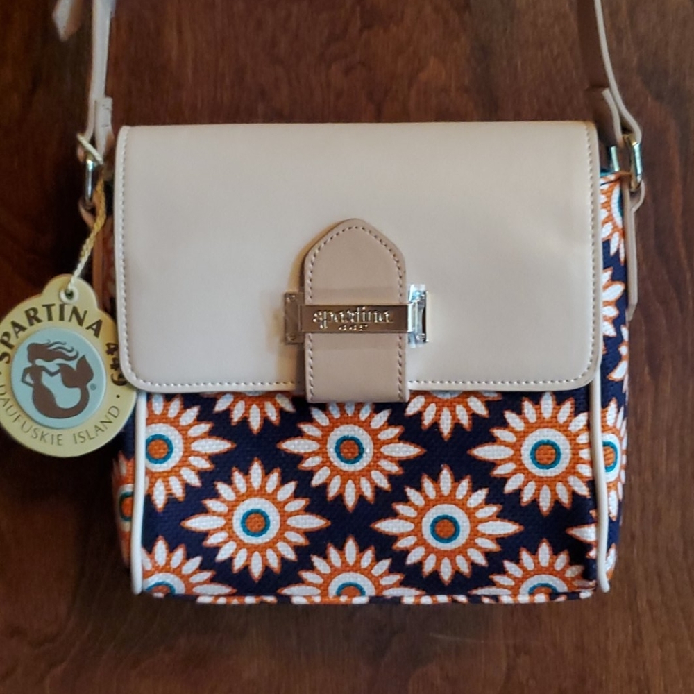 NWT Spartina 449 Tybee Tulip Crossbody